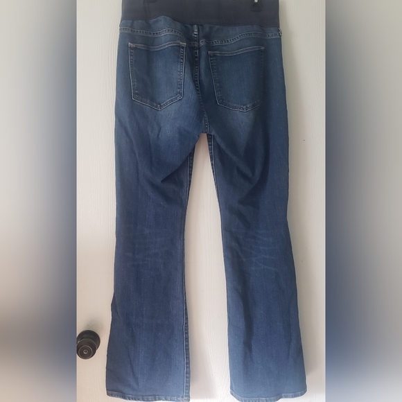 Gap Maternity Ladies Size 31 (12) Blue Boot Cut Jeans - Picture 1 of 7